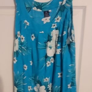 Tropical dressy tank